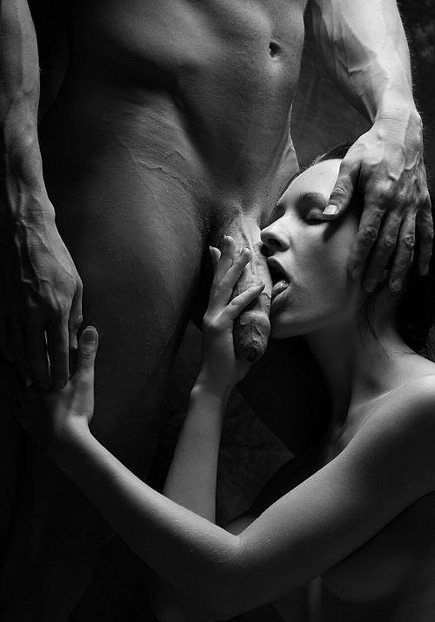 The art of a beautiful blowjob