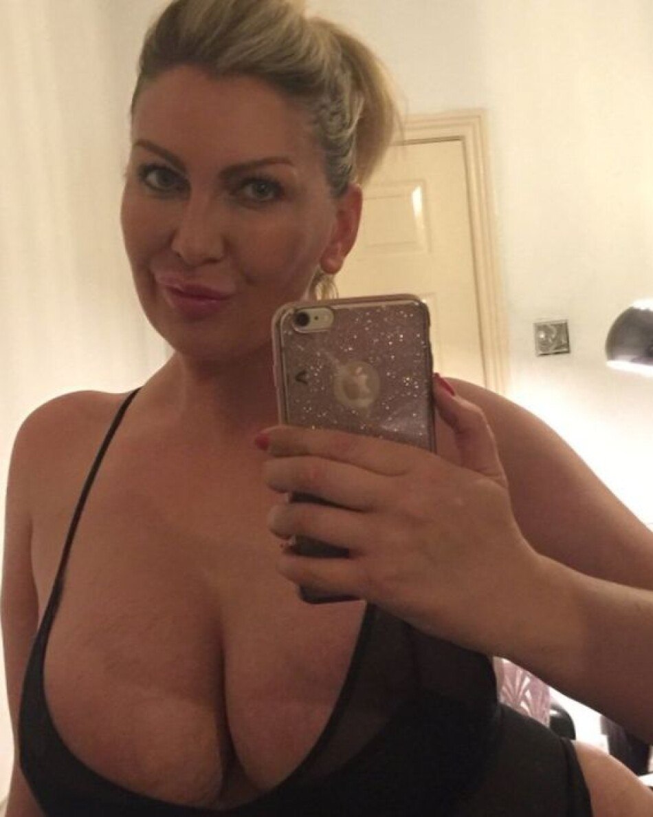 Selfies of an adult woman