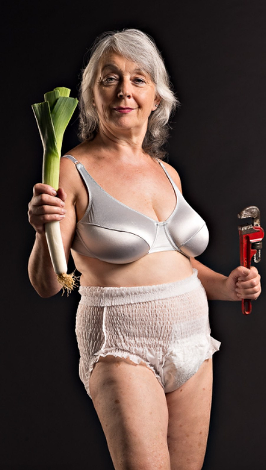 Grandmothers in underwear