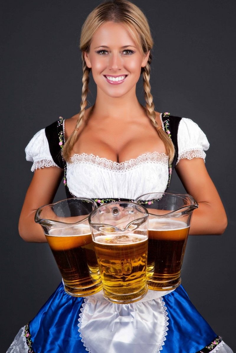 Octoberfest Germany beer boobs