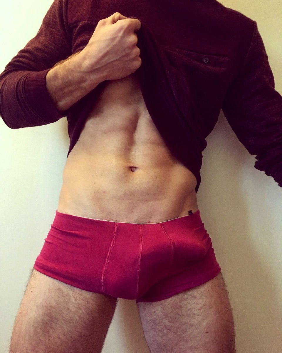 Giant member in shorts