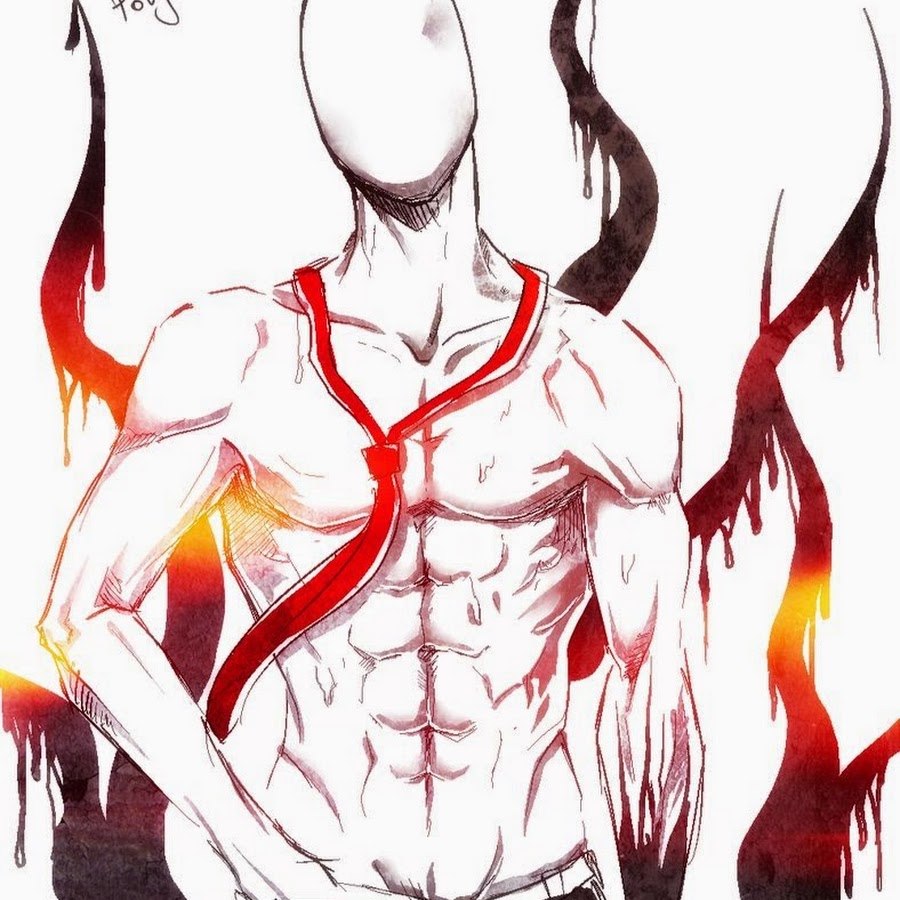 Cripipasta offenderman with a torso