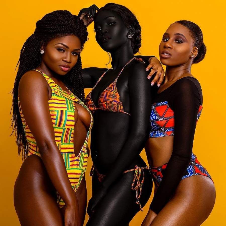 Nyakim Queen of Darkness Model from Sudan