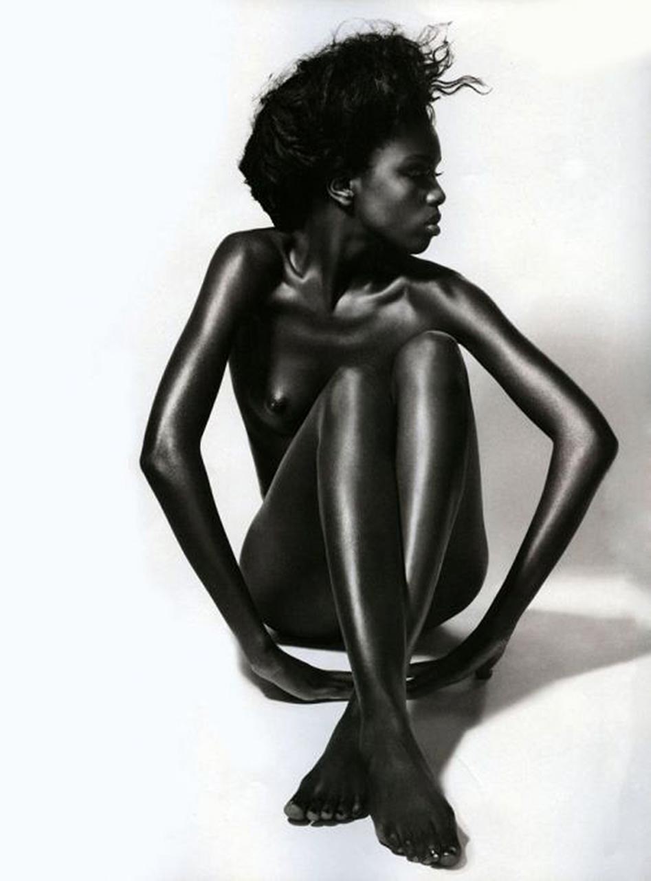 Naked black black women