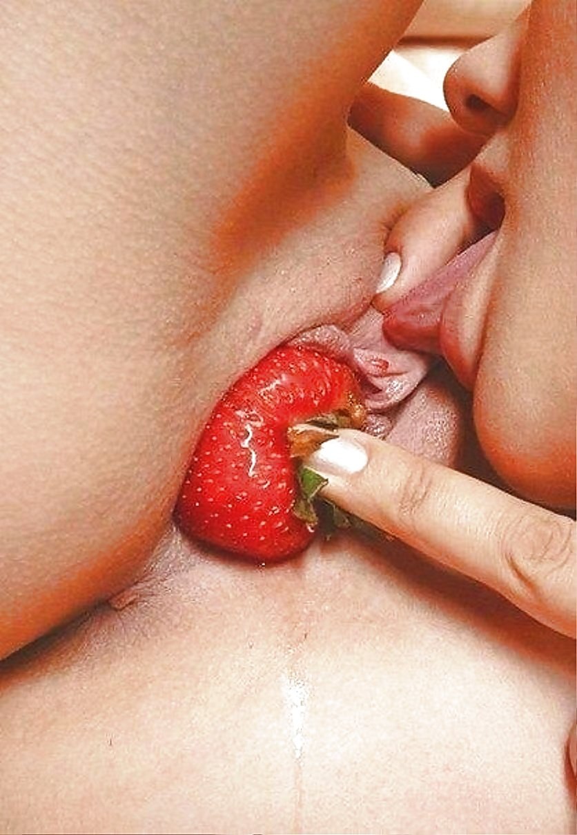 Young naked girls strawberry