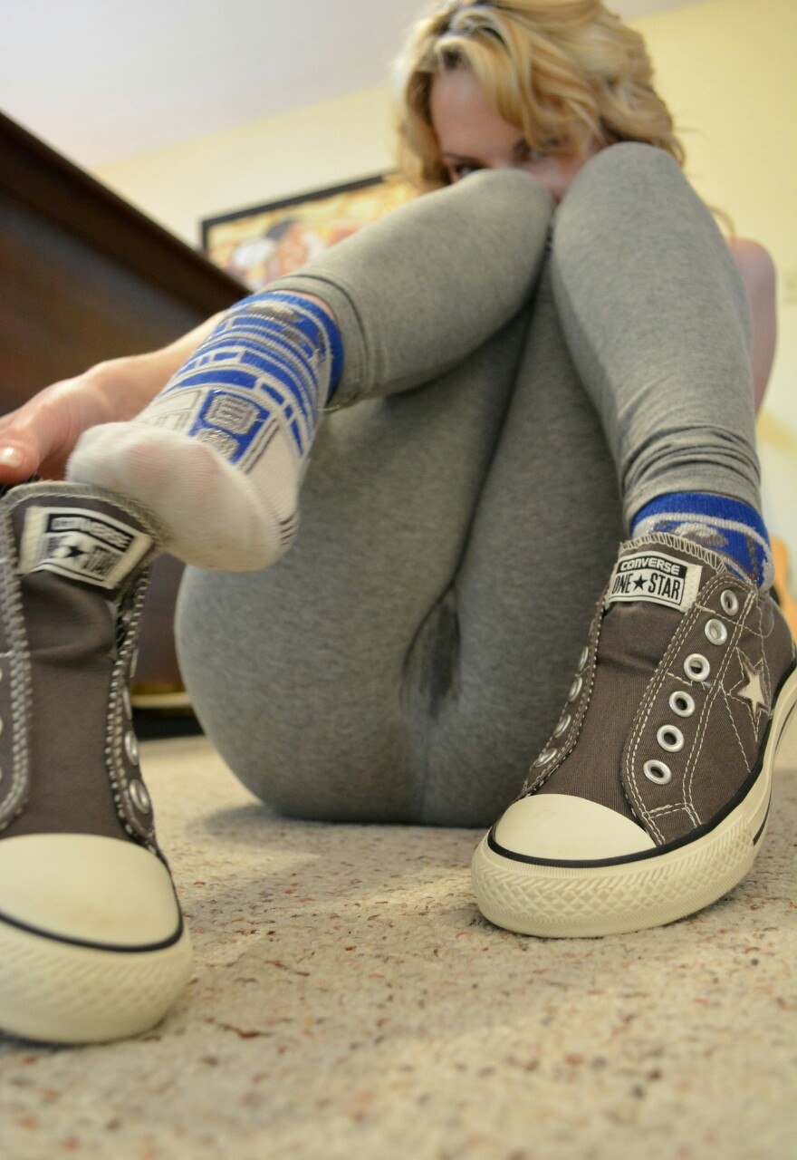 Stockings+white socks+porn