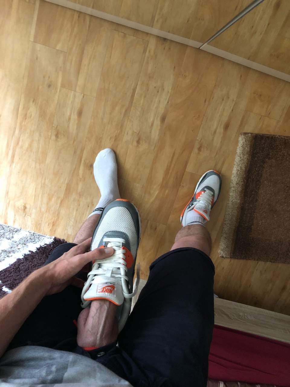 Lela star advertising Kanye Vesta Sneakers