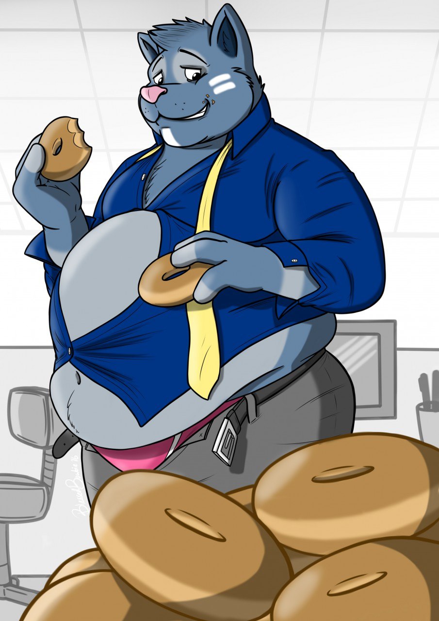 With Overweight Men (87 photos)