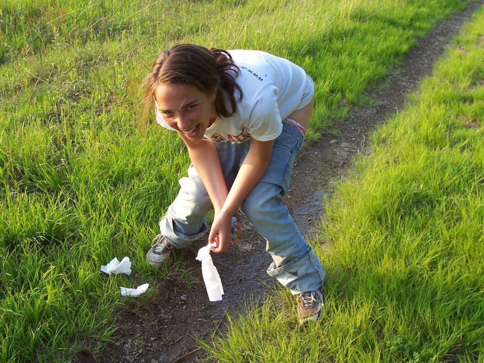 Hitagi Sandzöghara in underwear