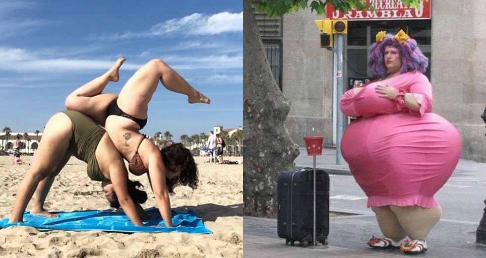 Fat anime to and after