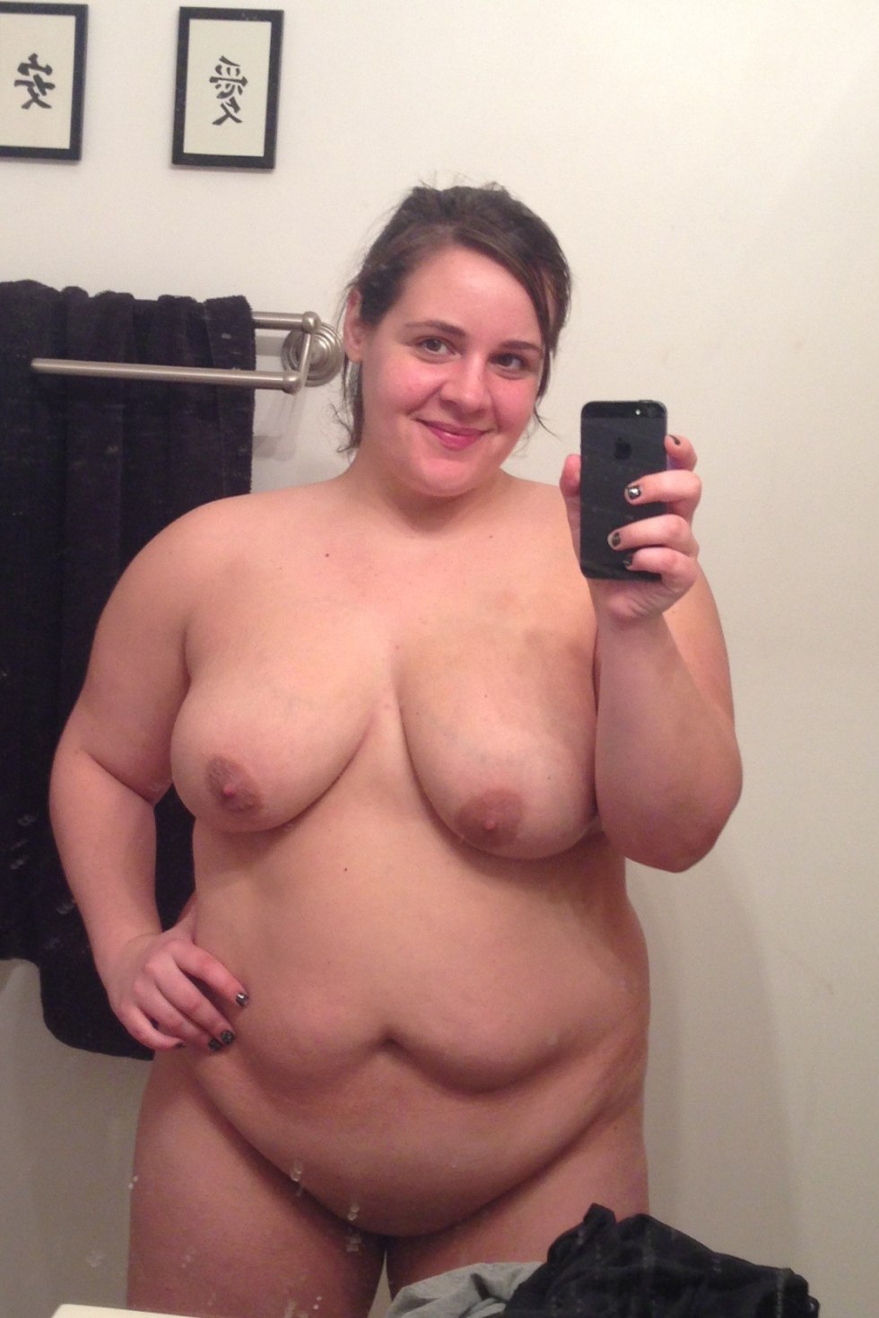 Dressed and naked bbw