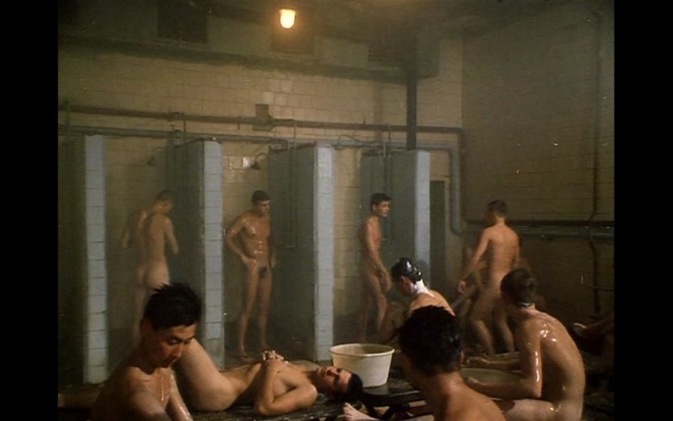 Naked athletes in the soul