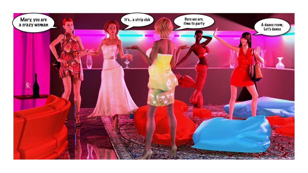 Background for invitation to a bacheloretteunacle