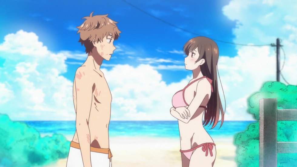 Imperious man and woman