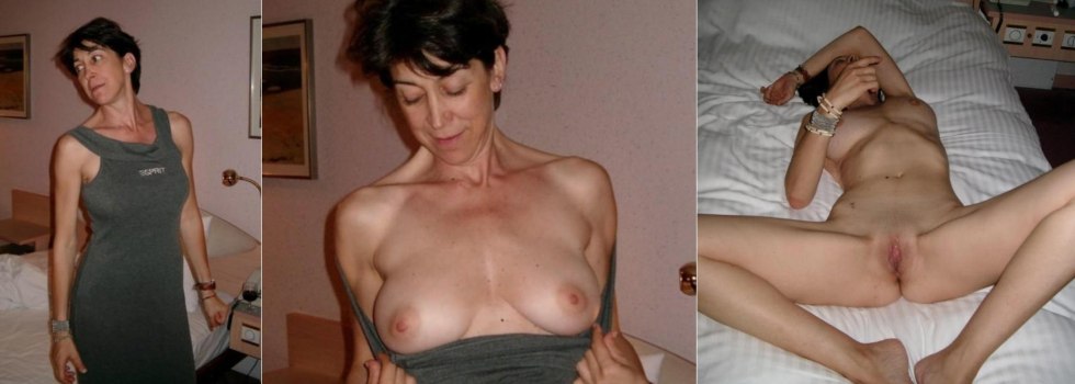 Mom dressed and undressed