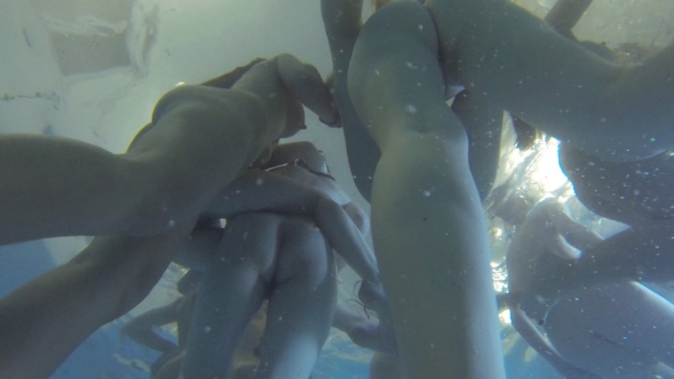 Hidden camera erotic massage lesbian