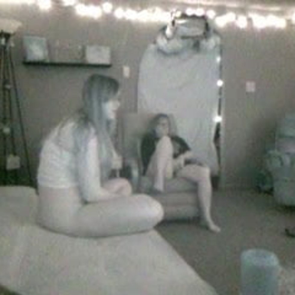 Nude hidden camera closed his eyes