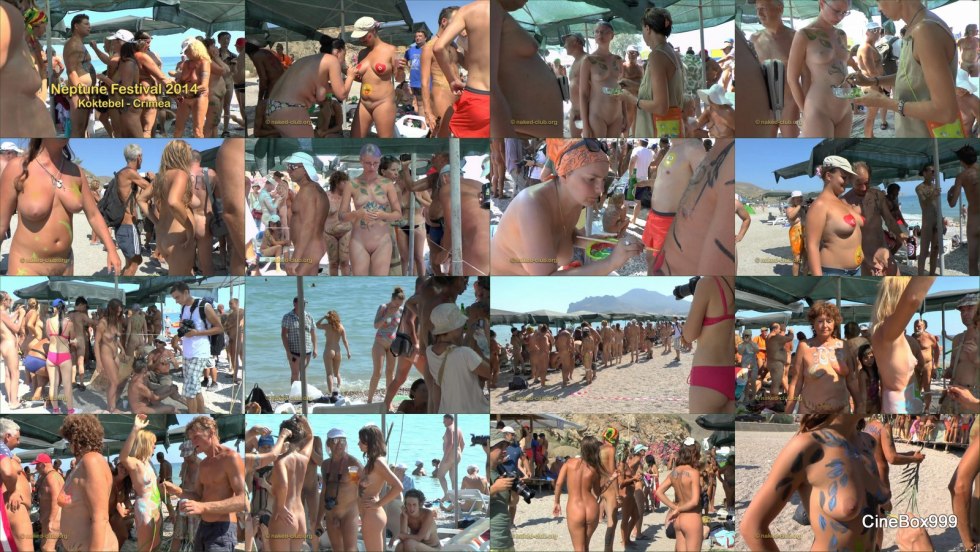 Nude festival in Koktebel