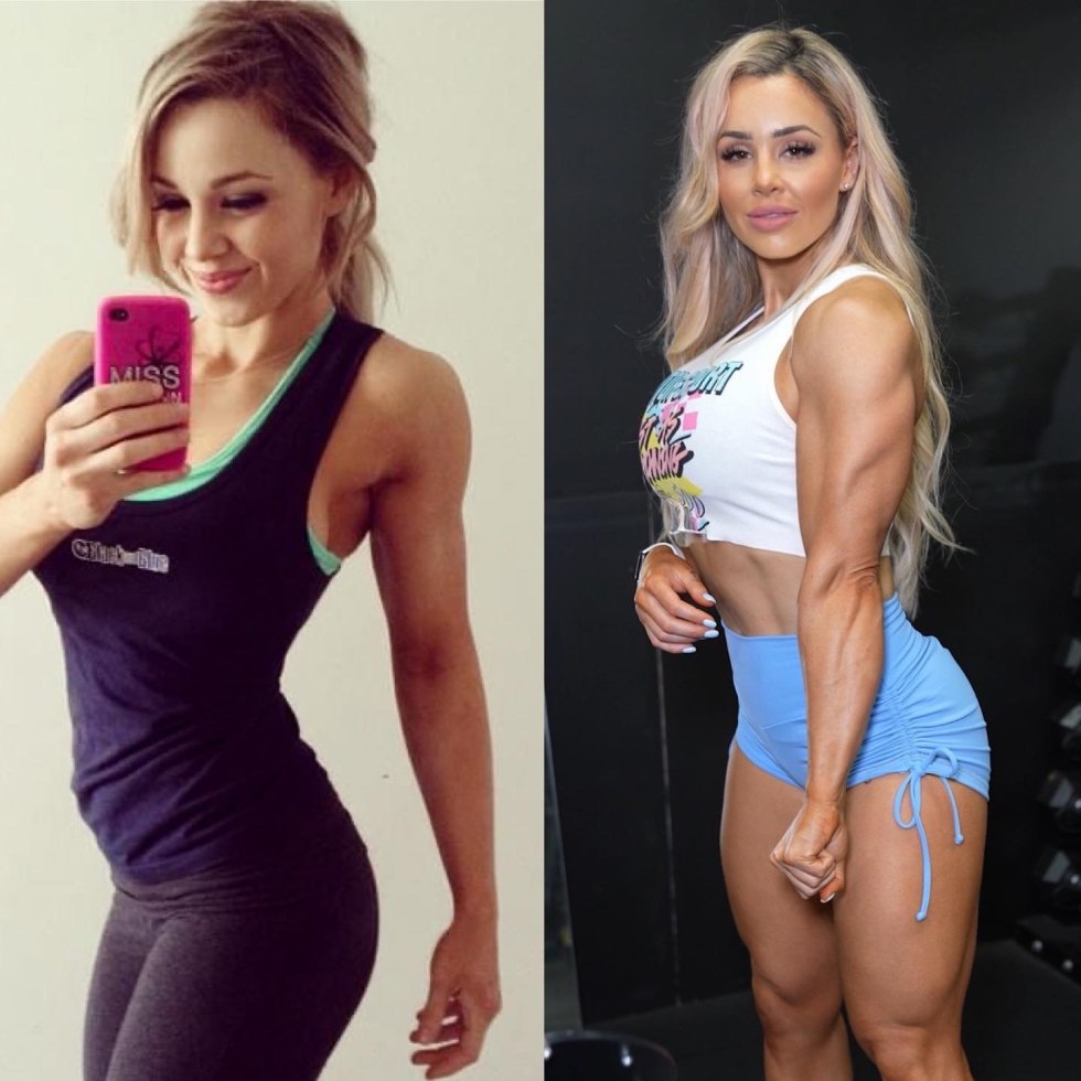 Bodybuilder Lindsay mulinazi nude