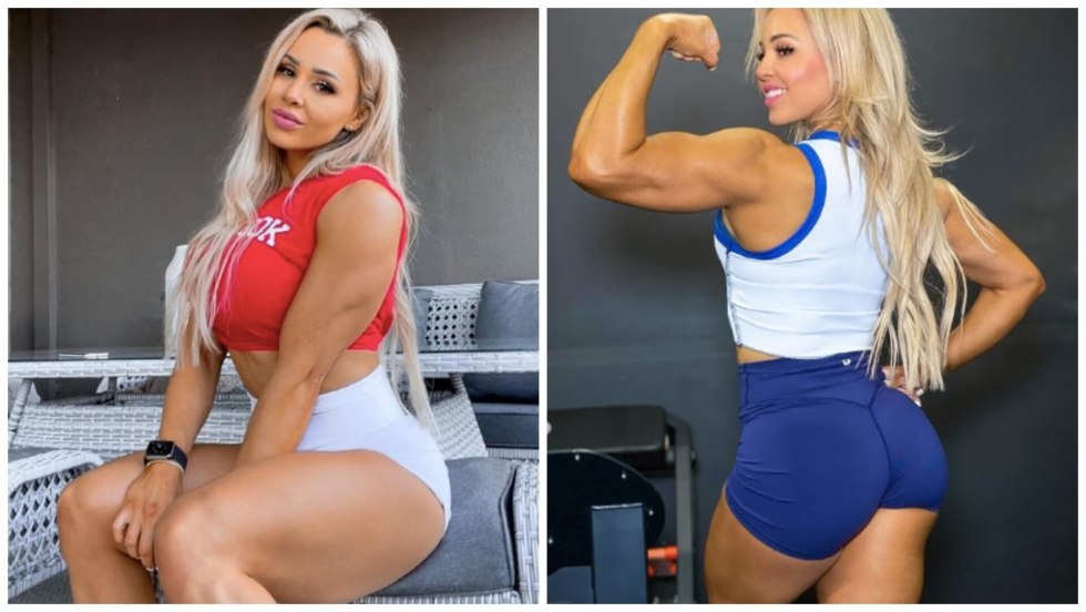 Blonde's beauty fuck on the side