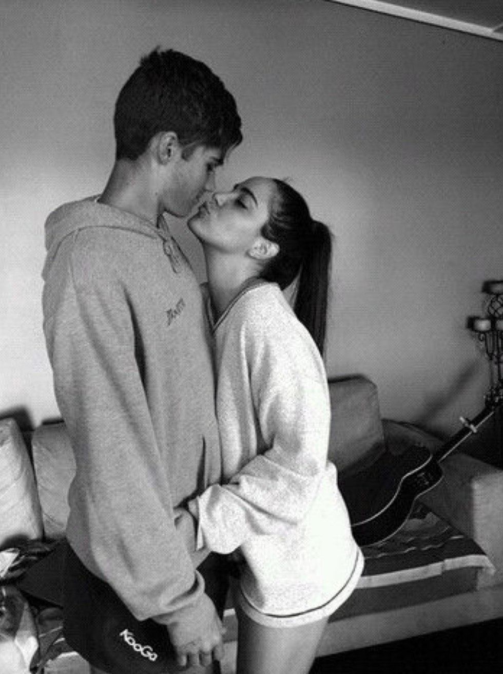 The man and the woman were chattering