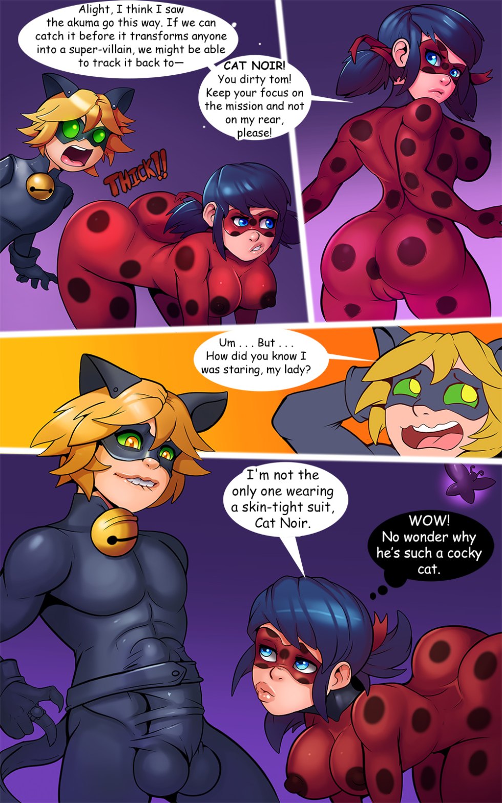 Marinette and Edrian Hentai