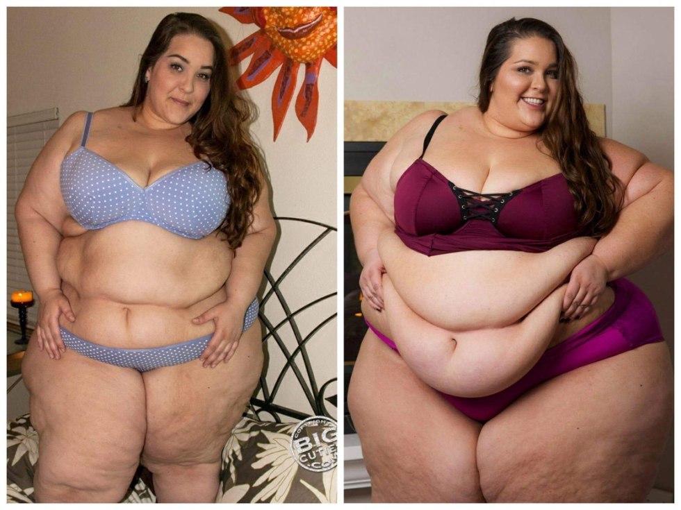 Thin girls who became BBV