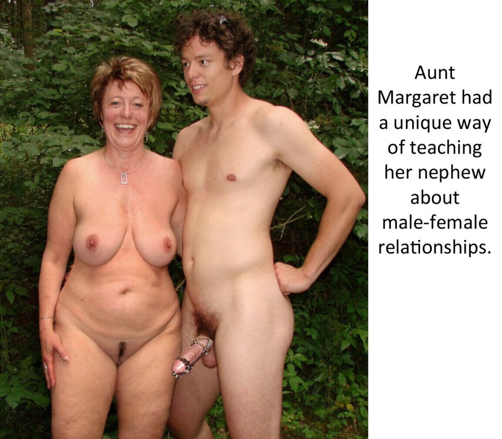 Mother and son Naked without panties