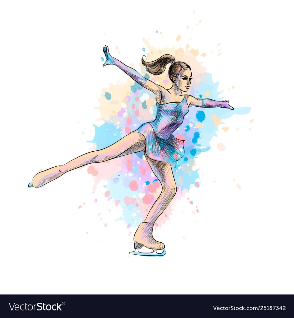 Skater on a transparent background