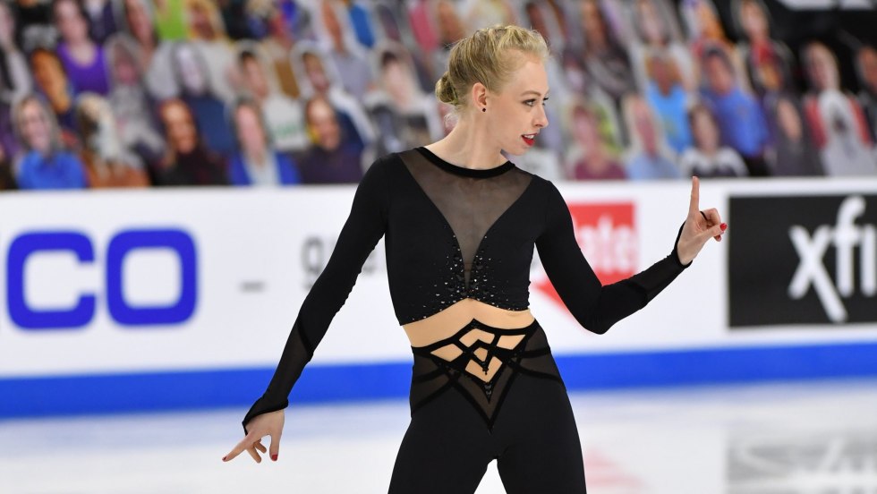 Alice Lew Figure skating 2021