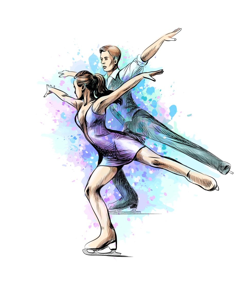 Evgenia Medvedev and Elizaveta Tuktamysheva