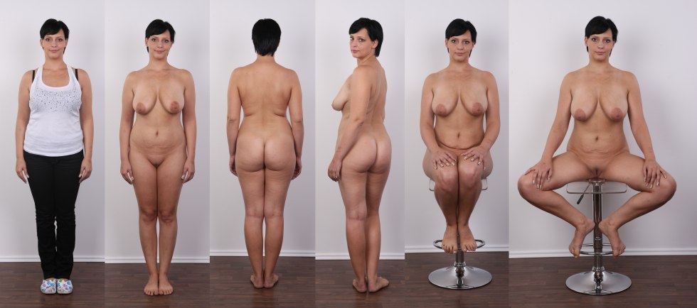 Naked women from different angles
