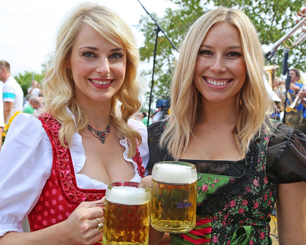 Oktoberfest girl appearance