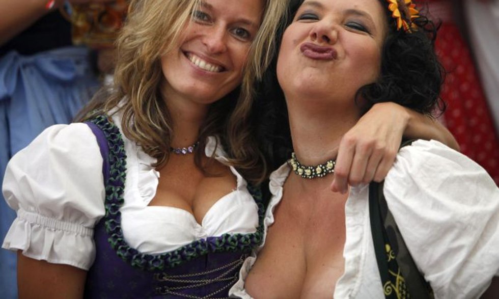 German women with large