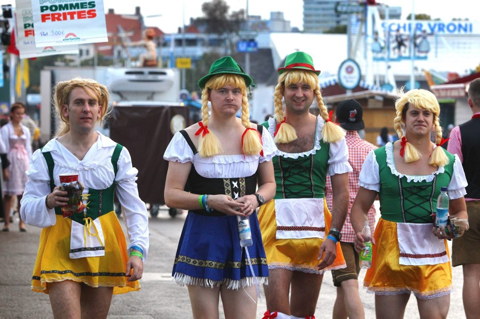 Beer Festival in Germany Oktoberfest Girls