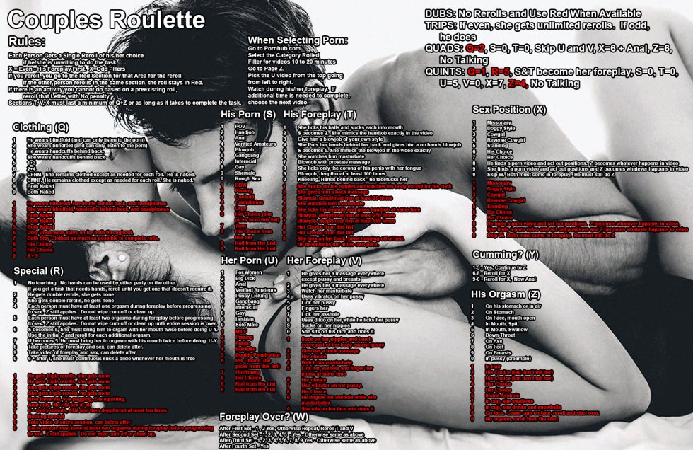 Cuckold roulette in Russian