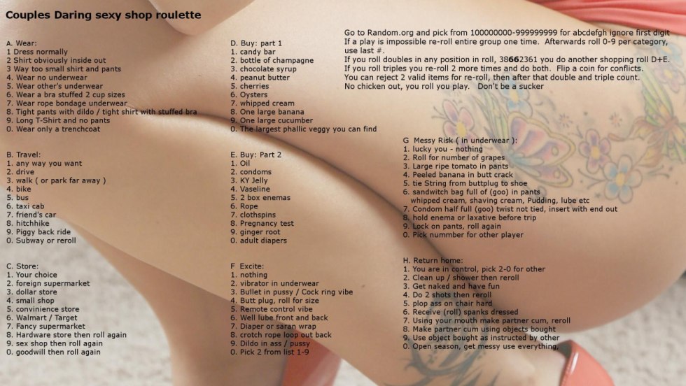 Sex Roulette Hastens