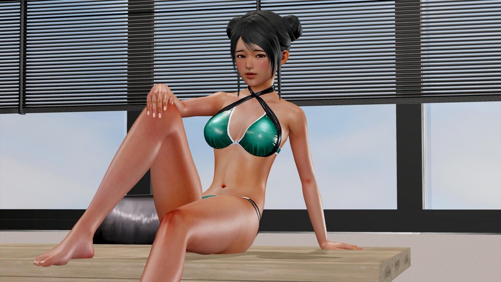 American students in bikini