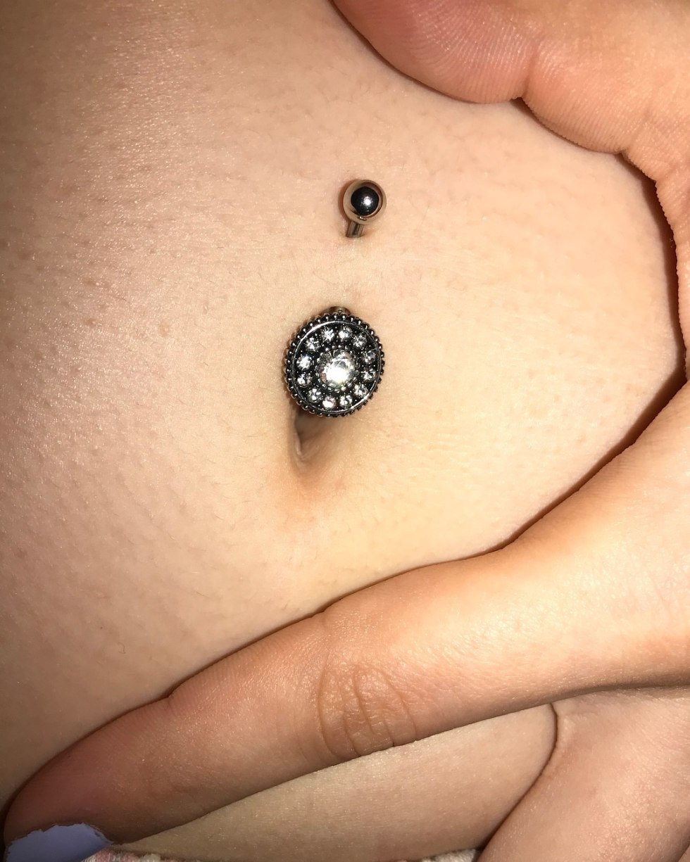 Women's intimate piercing