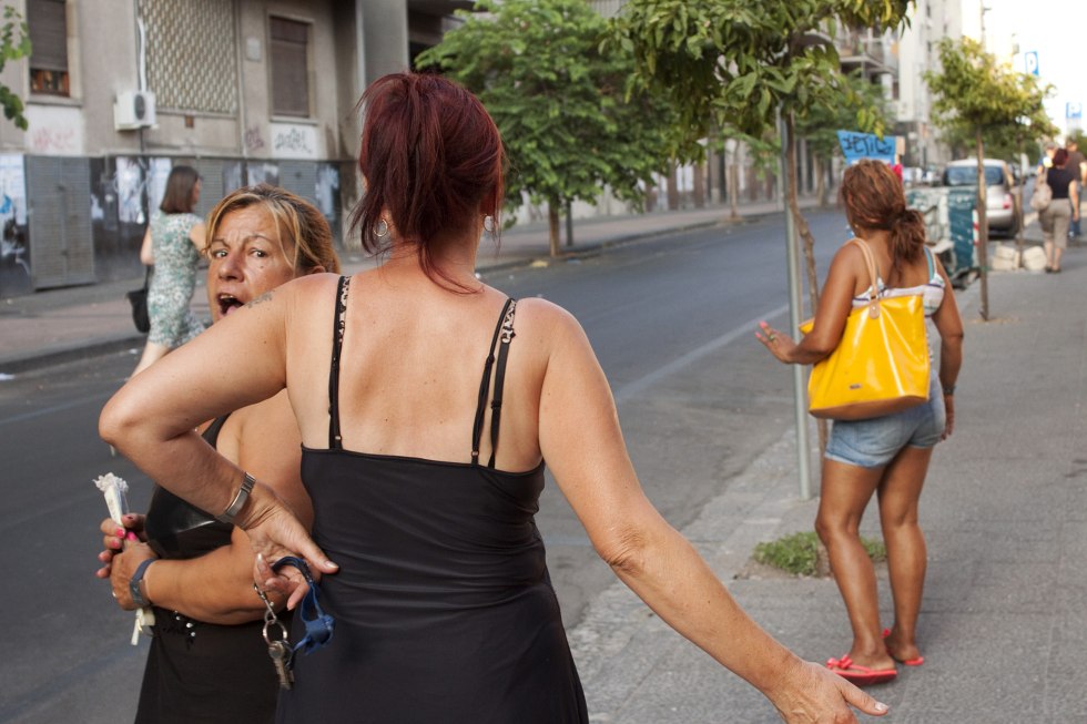 He works as prostitution