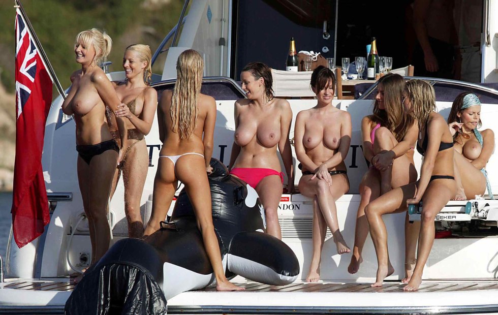 Swinger party on the beach