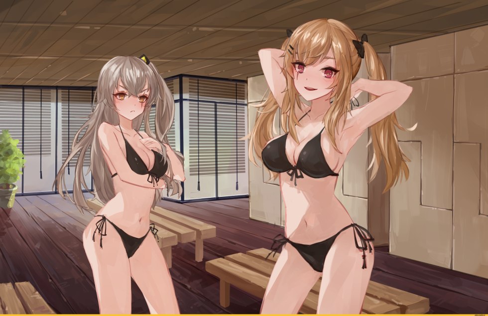 Anime chan in swimsuits adults