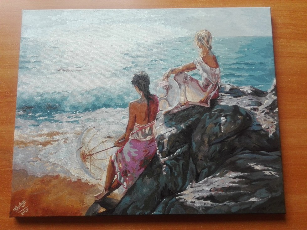 Aesthetic wallpaper cartoon