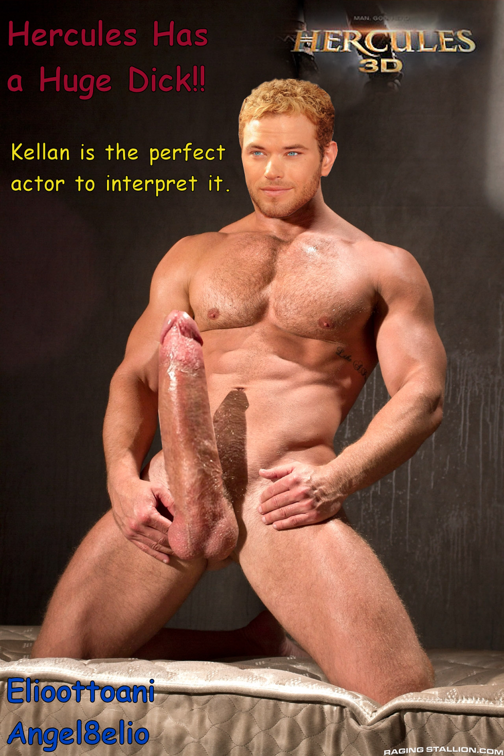 Naked actor Taylor Lotner