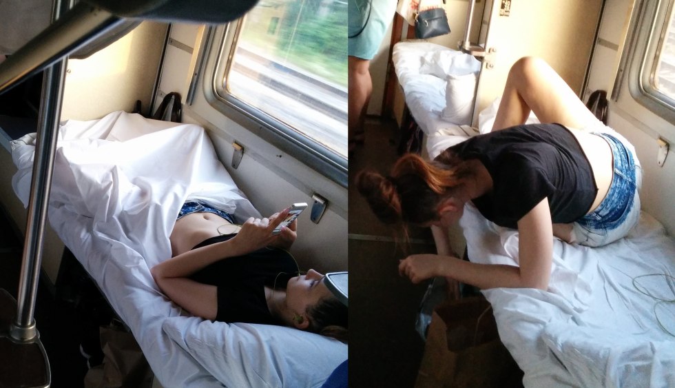 Sleeper Train Candid