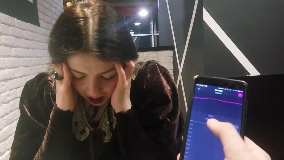 Roughly tore off the student