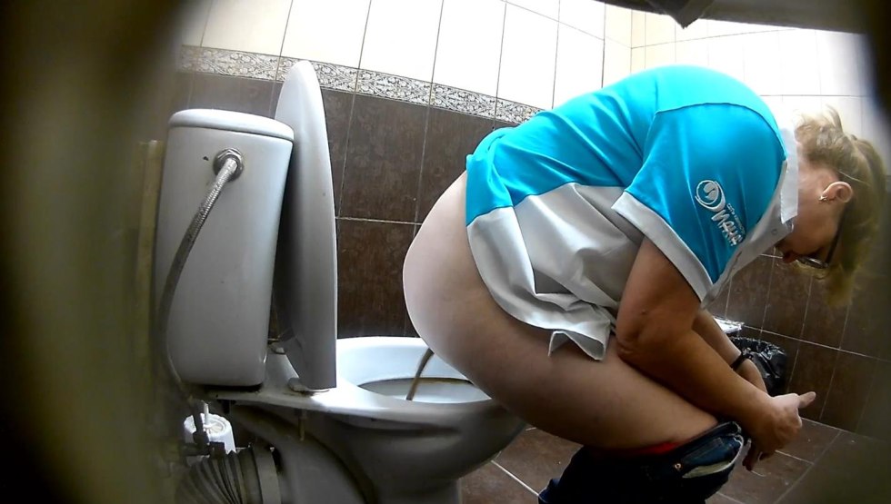 Close -up in the women's toilet