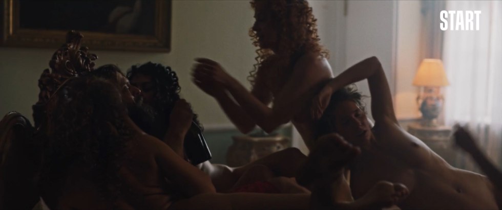 Daria Melnikova in the film "Once upon a time", 2013 Naked