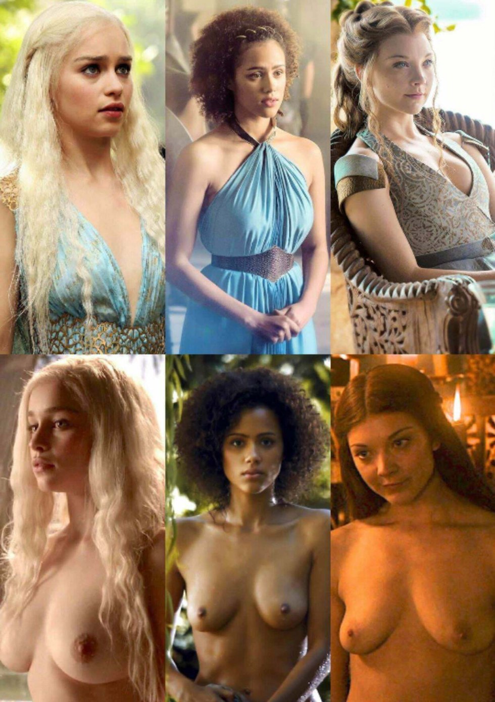 Natalie Emmanuel Naked from the Game of Thrones