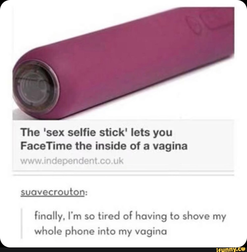 Selfie hand with a stick